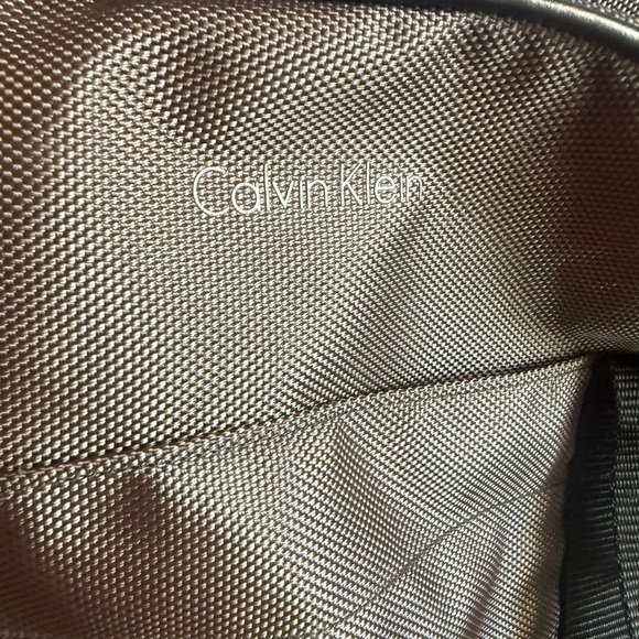 Calvin Klein Brown and Black Duffel Bag with Stylish Design - Picture 2 of 8